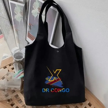 Sac fourre-tout DR Congo, photo originale