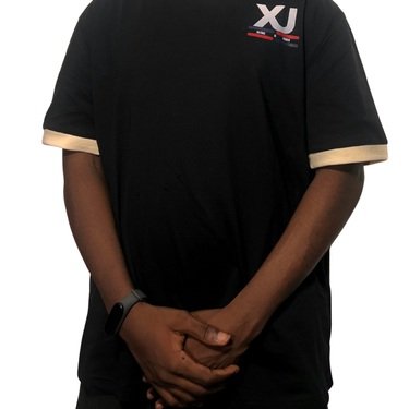 T-shirt noir XJ édition limitée, photo originale